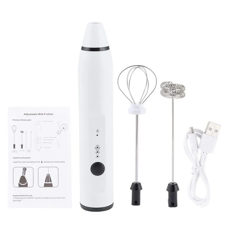Mini Electric Handheld Milk Fr - đánh giá và giá Portable Blender Usb Rechargeable