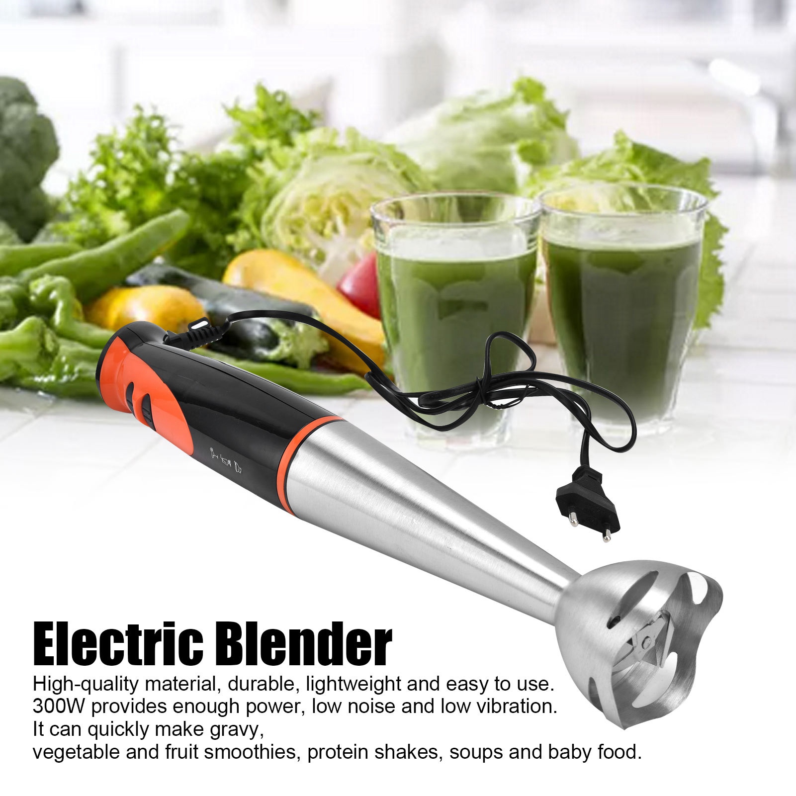 Electric Blender Electric Hand - đánh giá và giá Immersion Hand Blender Set