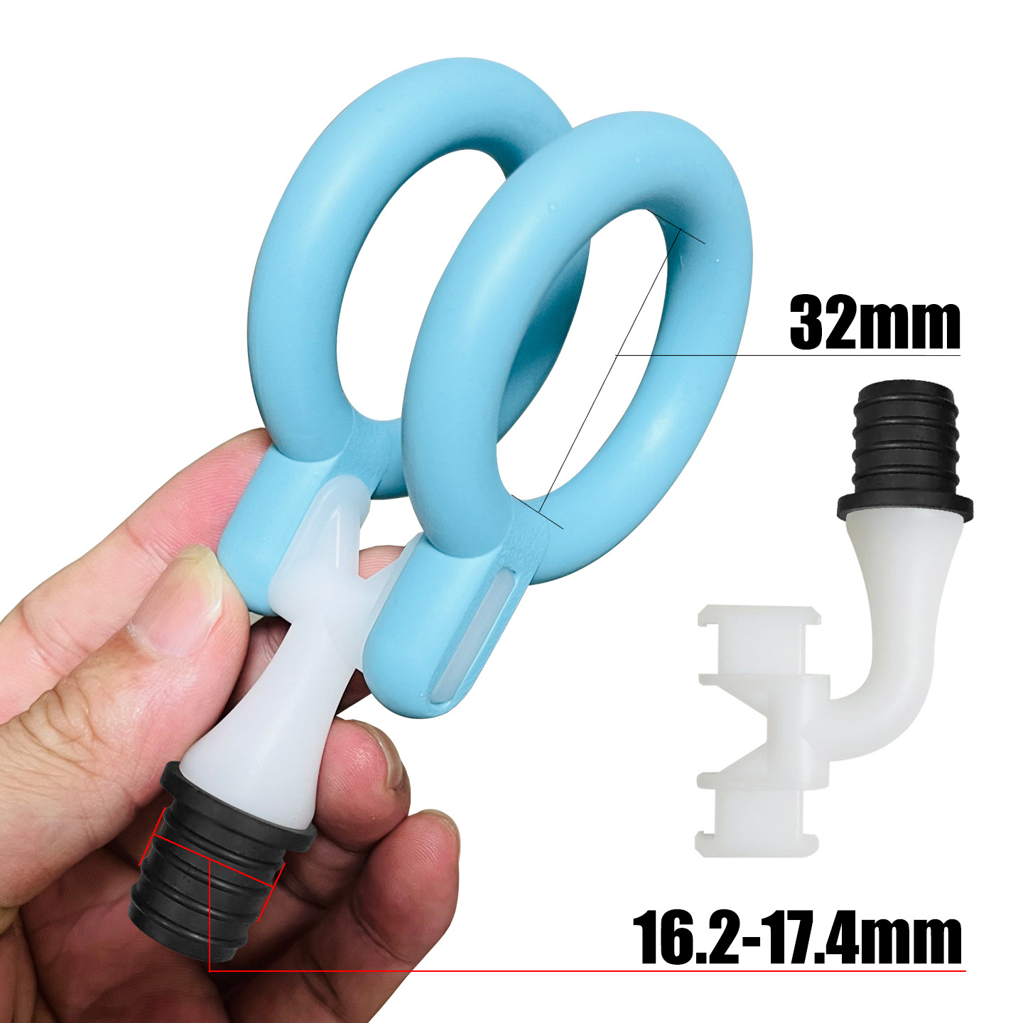 Men's Soft Silicone L-Shaped R - đánh giá và giá Home Appliances