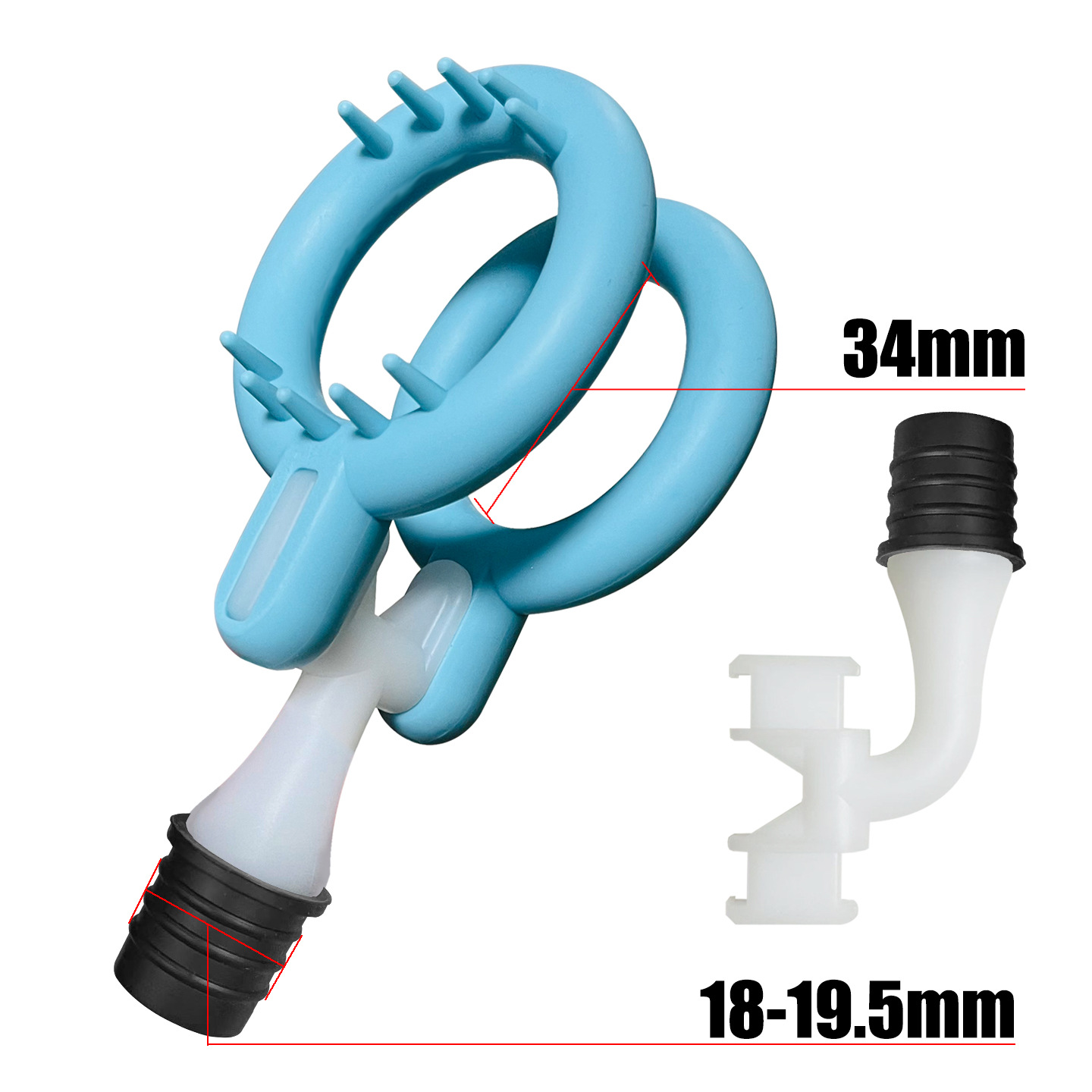 Men's Soft Silicone L-Shaped R - đánh giá và giá Home Appliances