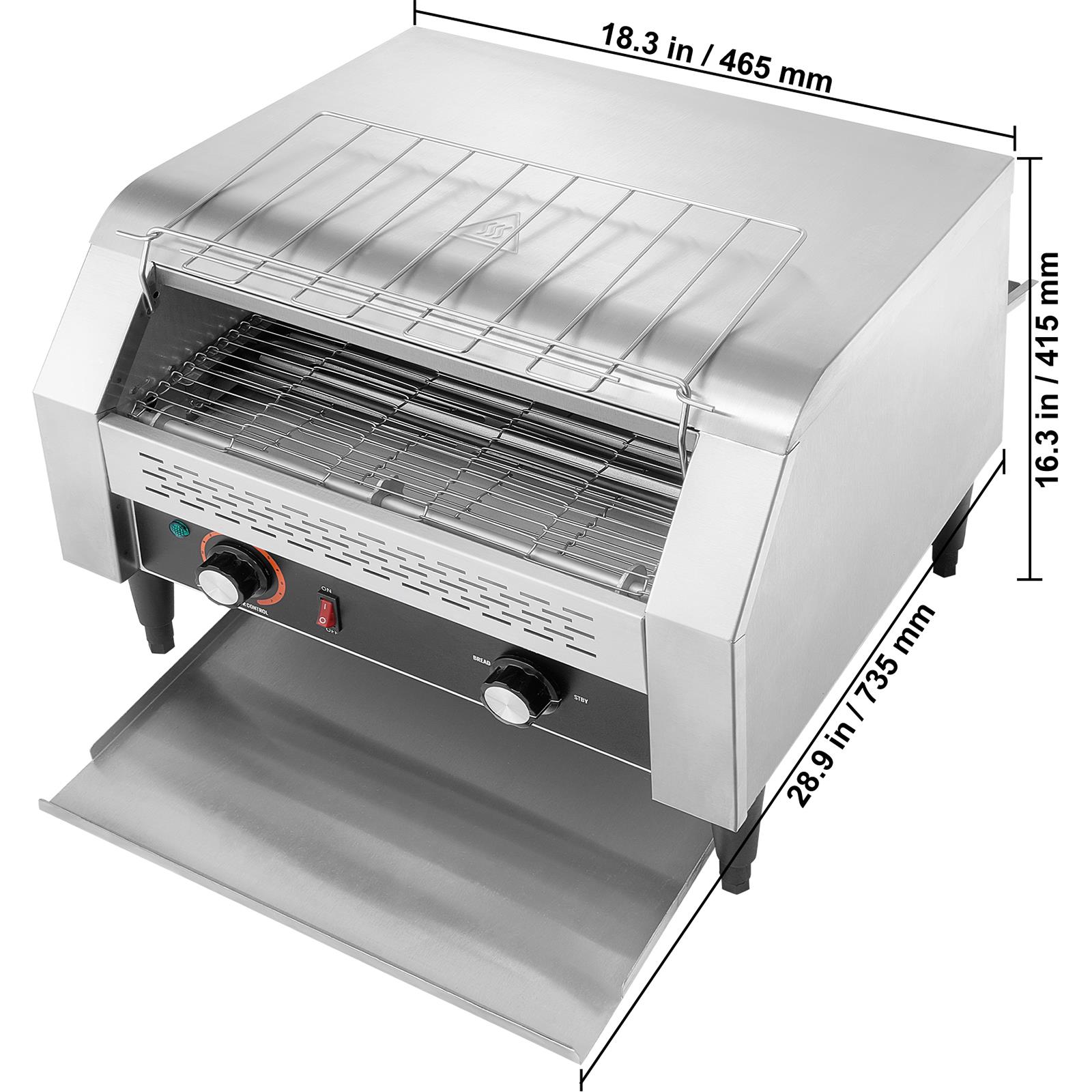 Commercial Conveyor Toaster 45 - đánh giá và giá Kitchen Appliances