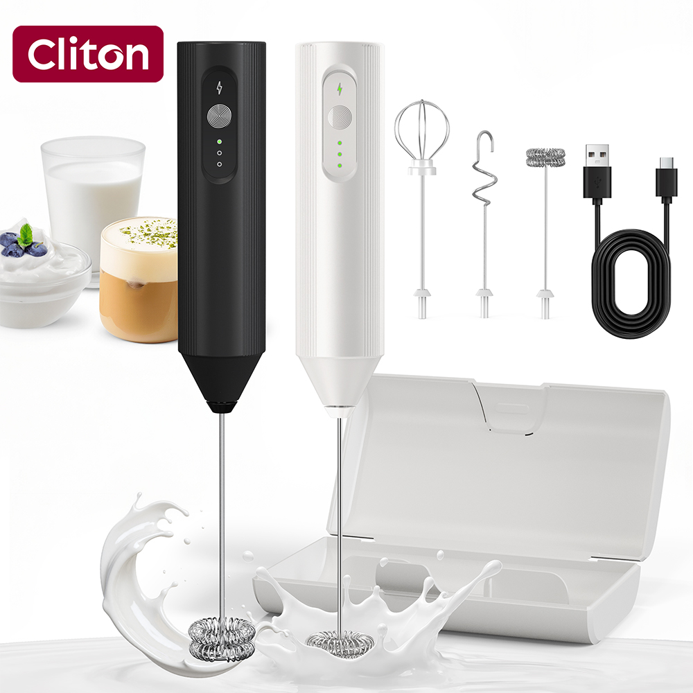 White Multi-function USB Elect - đánh giá và giá Electric Milk Frother Handheld