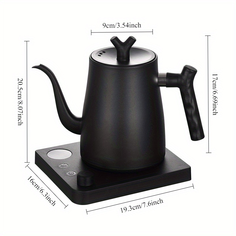 Gooseneck Electric Kettle 1.5L - đánh giá và giá Electric Kettle Temperature Control