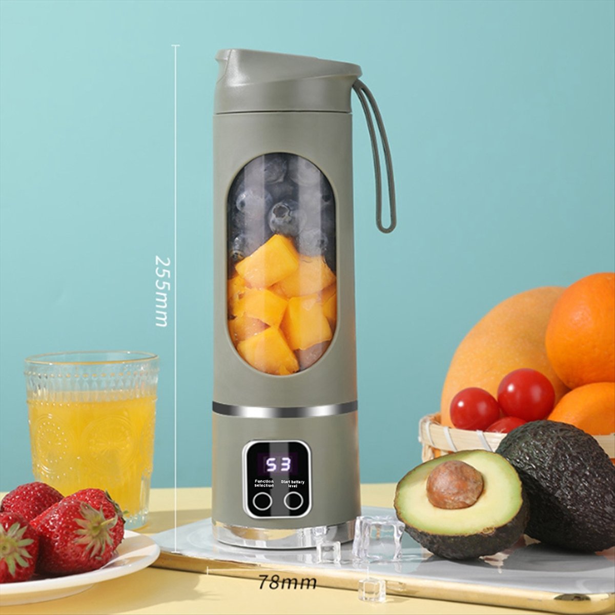 A20M USB Rechargeable Portable - đánh giá và giá Portable Blender Usb Rechargeable